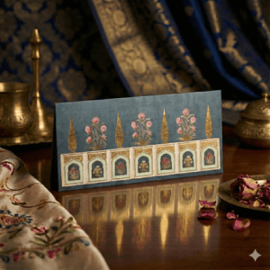 Royal Theme Gold Foil Shagun Envelope